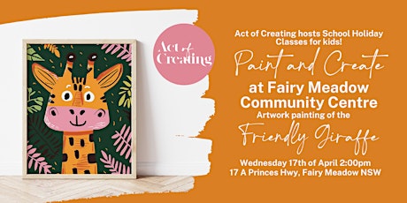 Paint and Create at Fairy Meadow Community Centre