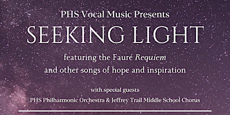 Spring Choir Concert: Seeking Light