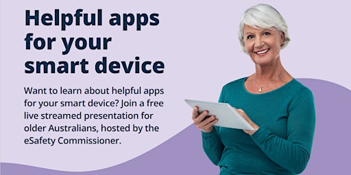 Primaire afbeelding van Helpful Smart Device Apps  - Be Connected Webinar - Seaford Library