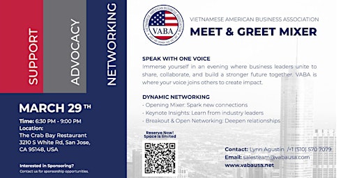 Empower Your Business with VABA: Meet & Greet Mixer primary image