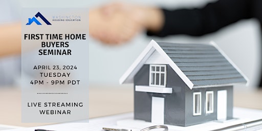 Primaire afbeelding van First Time Home Buyers Webinar