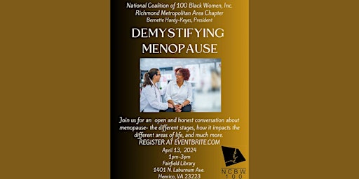 Demystifying Menopause: A Fireside Chat primary image