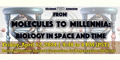 From Molecules to Millennia: Biology In Space And Time primary image