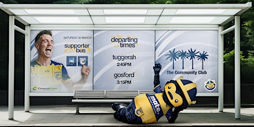 Hauptbild für Official Supporters Bus - Sydney FC, Allianz Stadium 30th March.