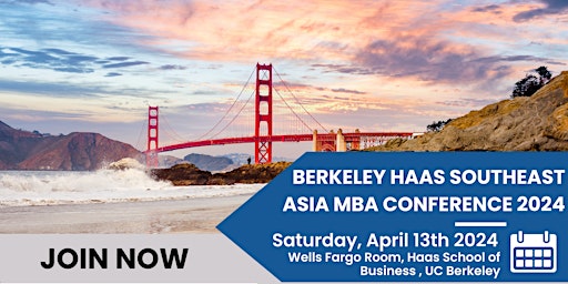 Berkeley Haas Southeast Asia MBA Conference 2024 primary image