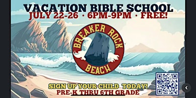 Primaire afbeelding van Vacation Bible School: Breaker Rock Beach