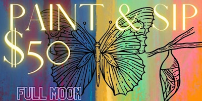 Paint & Sip Astro FULL MOON SCORPIO primary image