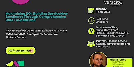 Maximise ROI Through ServiceNow Excellence & Comprehensive Data Foundation