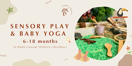 Imagem principal do evento Sensory  & Baby Yoga + Playroom (6-18 months)
