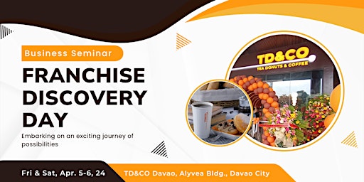 Primaire afbeelding van Franchise Discovery Day with TD&CO at Davao City