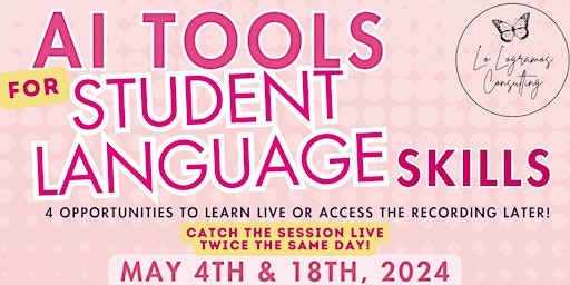 Imagen principal de AI Tools for Student  Language Skills