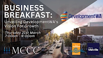 Business Breakfast: DevelopmentWA Update primary image