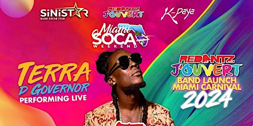 PAINTOPIA - RED ANTZ JOUVERT (Miami Soca Weekend)-Saturday, March 16 primary image