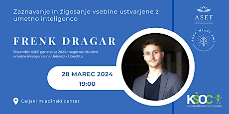 Frenk Dragar:  Vsebine ustvarjene z umetno inteligenco