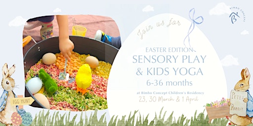Primaire afbeelding van Easter Edition: Sensory Play & Kids Yoga (6-36 months)