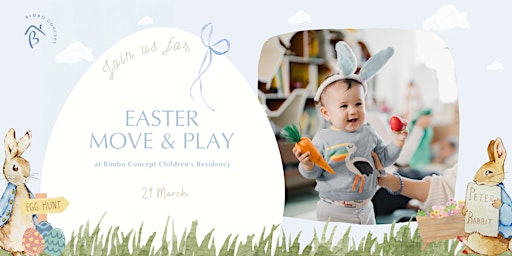 Primaire afbeelding van Easter Edition: Move and Play + Playroom (6-12 months)