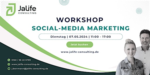 Hauptbild für Social-Media Marketing Workshop