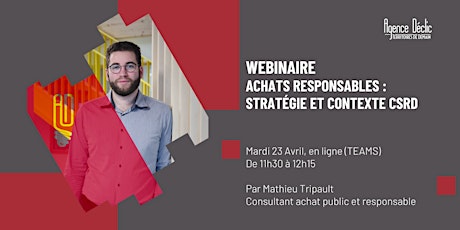 Webinaire "Achats responsables : stratégie et contexte CSRD"