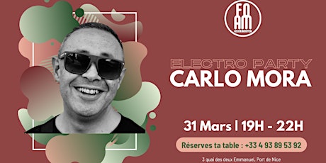 Foam Electro Party - DJ SET CARLO MORA