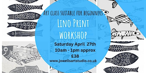 Lino printing workshop primary image