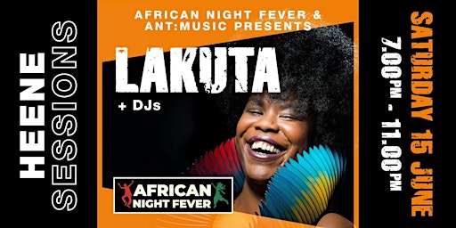 Primaire afbeelding van AFRICAN NIGHT FEVER presents Lakuta + DJs
