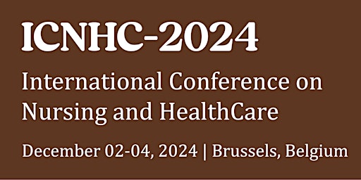 International Conference on Nursing and Health Care  primärbild