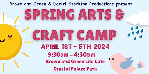 SPRING ARTS & CRAFT CAMP primary image