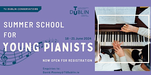 Summer School for Young Pianists primary image