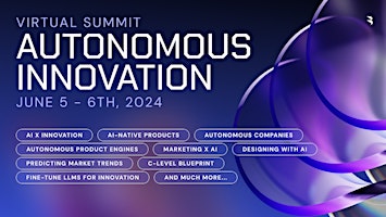 Imagem principal do evento 2024 Autonomous Innovation Summit
