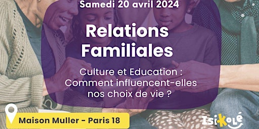 Masterclass Relations Familiales primary image