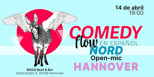 Comedy Flow Nord en español - Open-mic Hannover primary image