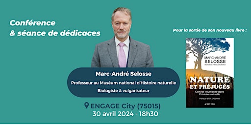 Imagem principal do evento Marc-André Selosse : Interview et dédicaces de son nouveau livre