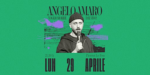 Angelo Amaro - "Voglio Morire Dal Vivo!"  primärbild