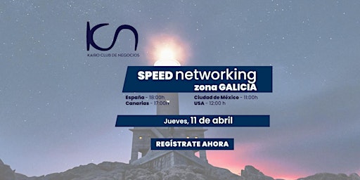 Imagen principal de Speed Networking Online Zona Galicia - 11 de abril