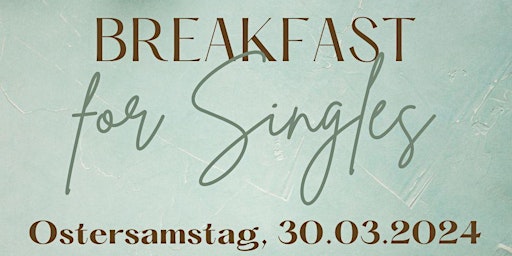 Breakfast for Singles primary image