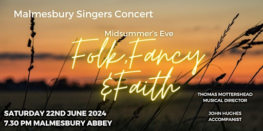 Malmesbury Singers Summer Concert primary image