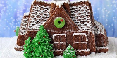 Gingerbread House Decorating with Grandma's