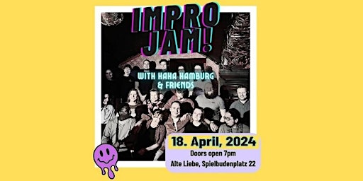 Primaire afbeelding van Kiez Improv Jam Show (English - with Open Stage)