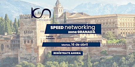 Speed Networking Online Zona Granada - 16 de abril