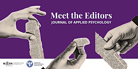 Meet the Editors: Journal of Applied Psychology