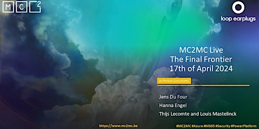 MC2MC Live - The Final Frontier primary image