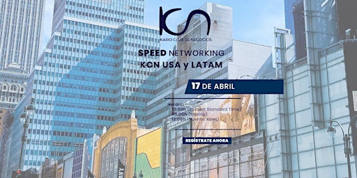 Imagen principal de Speed Networking USA y LATAM - 17 de abril