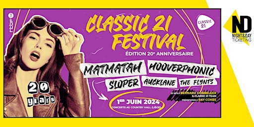 Immagine principale di Classic 21 Festival - Edition 20ème anniversaire 