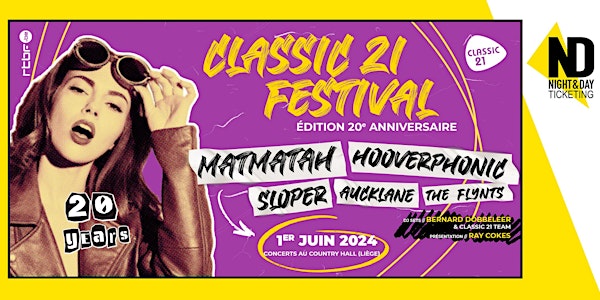 Classic 21 Festival - Edition 20ème anniversaire