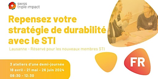 Imagem principal do evento STI - Atelier de Priorisation (Lausanne) - Groupe 4 - 18.04.2024