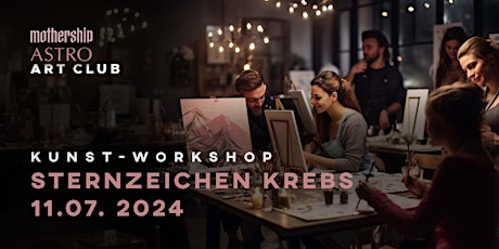 Kunst Workshop: Sternzeichen Krebs (inkl. Astro Gin & Tonic)