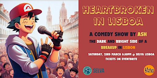 Heartbroken in Lisboa - A comedy show about dating disasters primary image