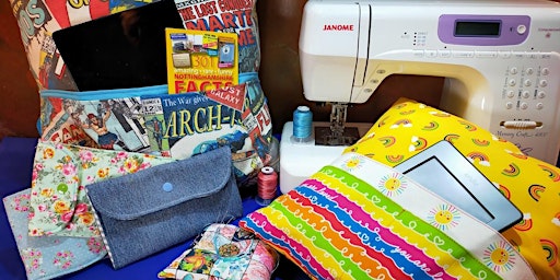 Machine Sewing for Beginners - Cushions - Worksop Library - Adult Learning primary image