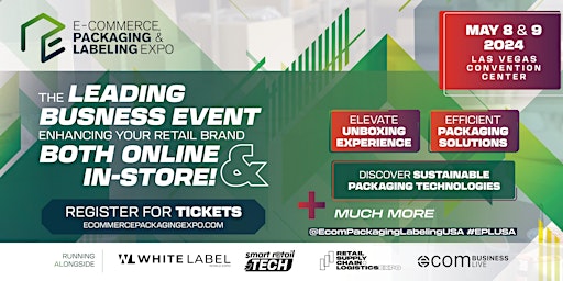 Imagem principal do evento E-commerce, Packaging & Labeling Expo