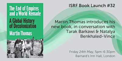 ISRF Book Launch: 'The End of Empires and a World Remade' primary image